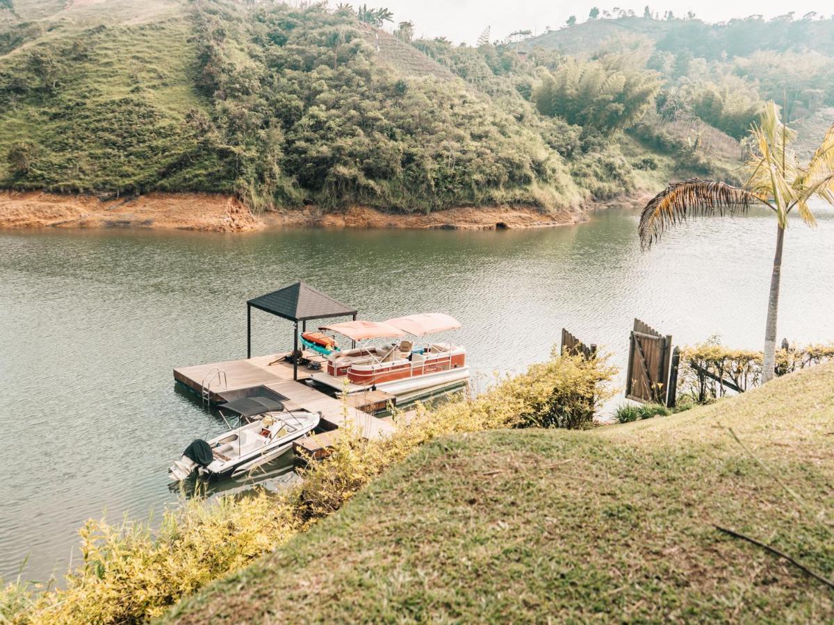 Auberge de jeunesse Volare Guatape Isla Extérieur photo