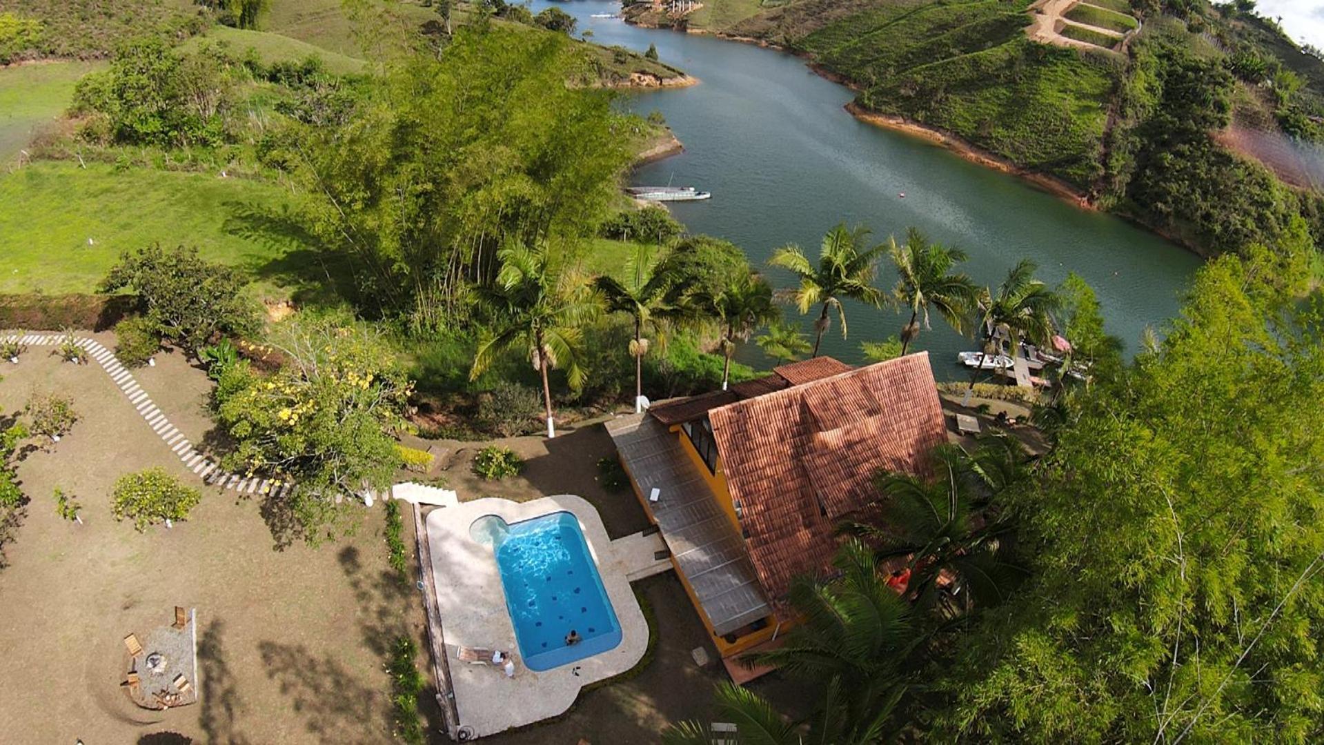 Auberge de jeunesse Volare Guatape Isla Extérieur photo